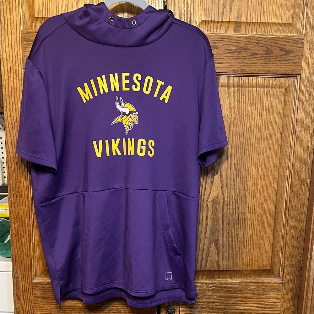 NFL Minnesota Vikings Hoodie Xl MSX by Michael Strahan.